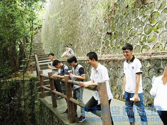 北大青鳥(niǎo)深圳嘉華T122班一起爬南山